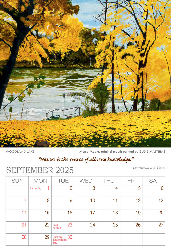 2025 Desk Calendar